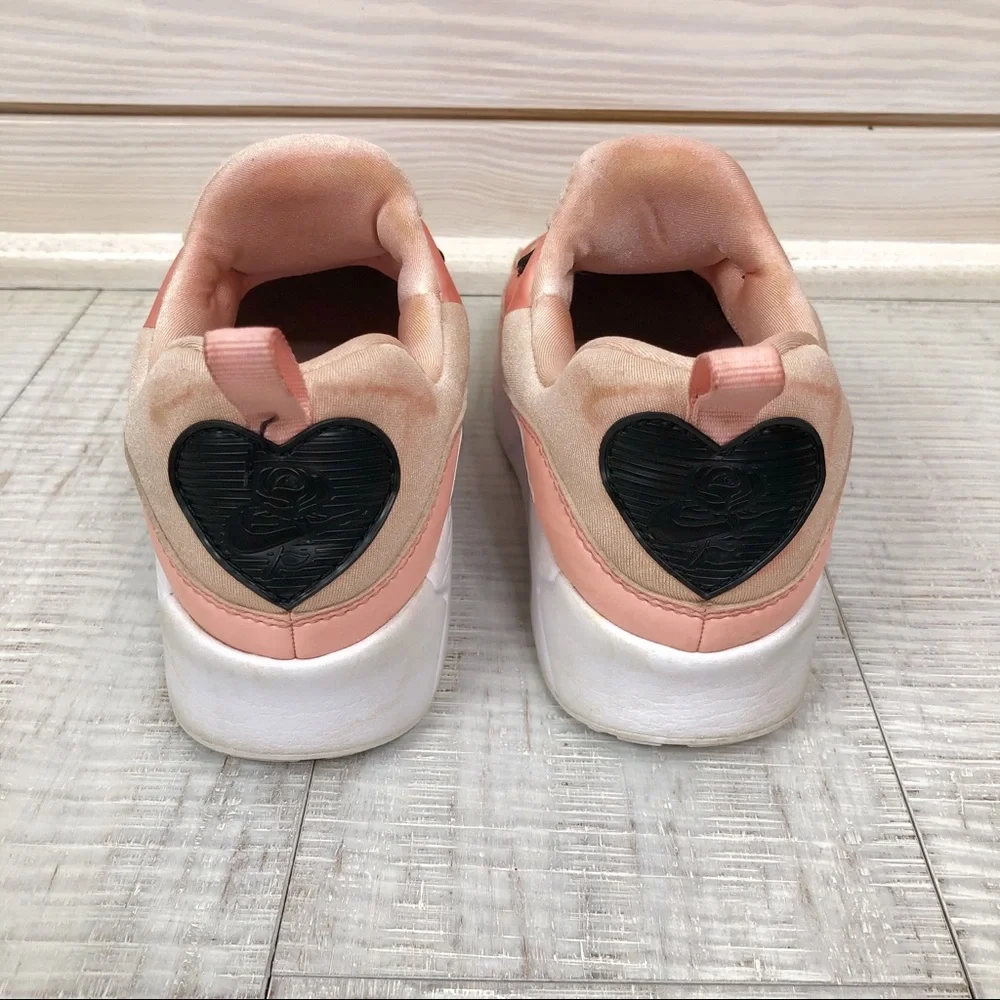 Nike Air Max Sneaker Tiny 90 Vday Girl Shoes Size 1Y